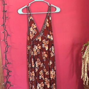 Floor length sun dress